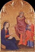 Jesus aterfinns in the sanctuary Simone Martini